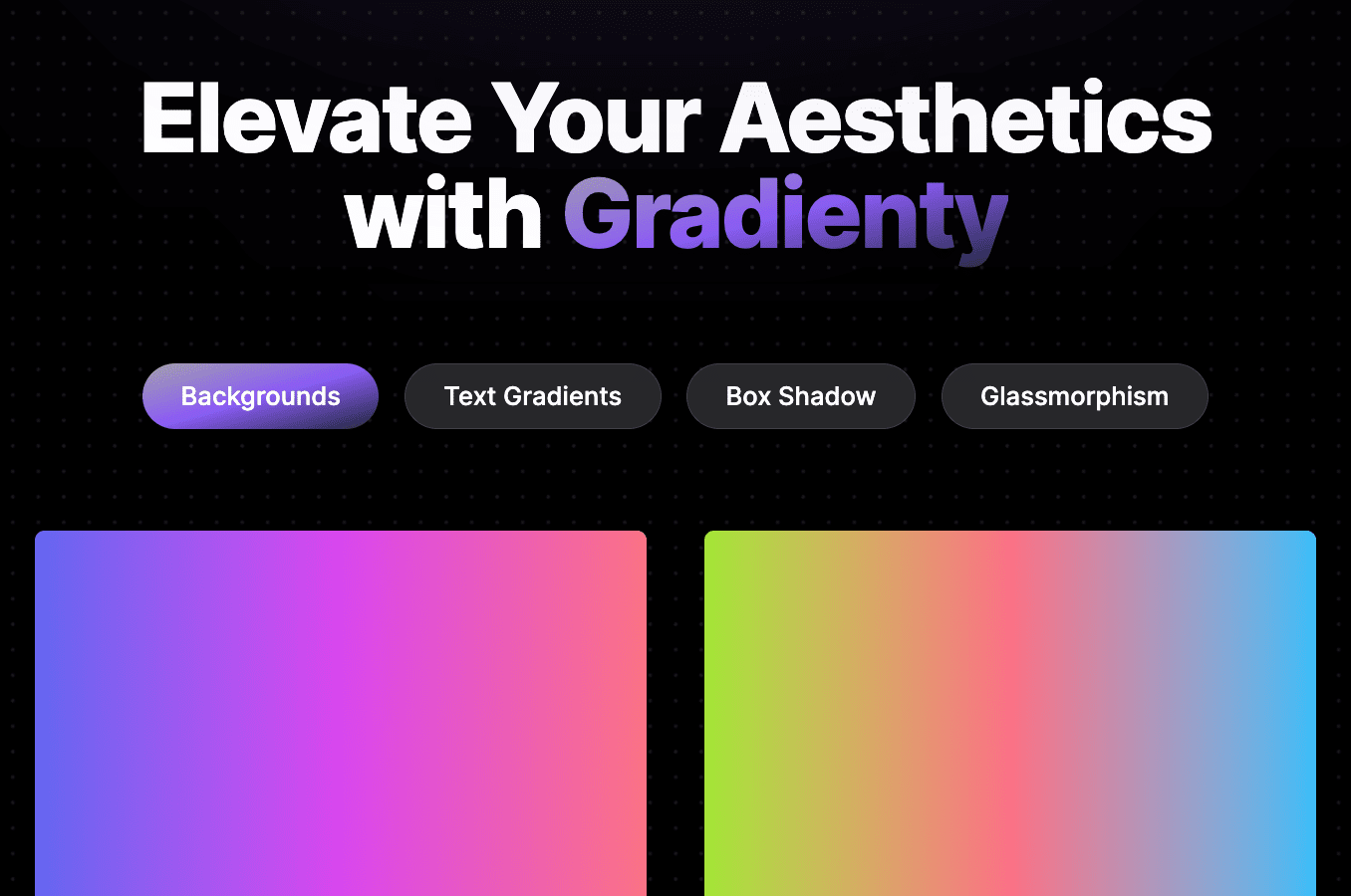 Gradienty gradient generator