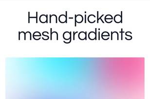 Ingradients mesh gradient collection