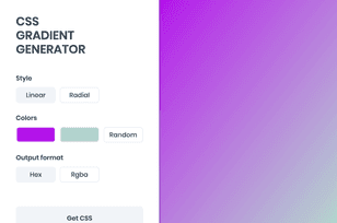 CSS Gradient Generator