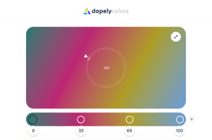 Color Gradient Generator Tool by Dopely Colors