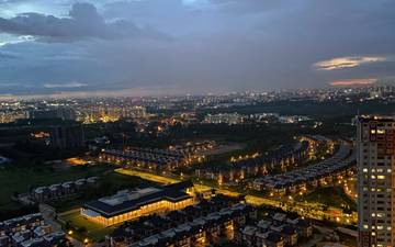 View of Bangalore, India