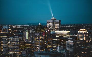 View of Montreal city, Canada