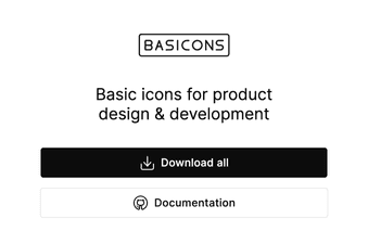 Basic icons website
