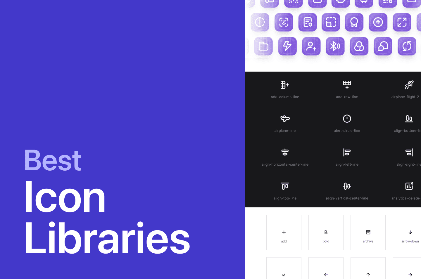 AWESOME Icon Libraries list