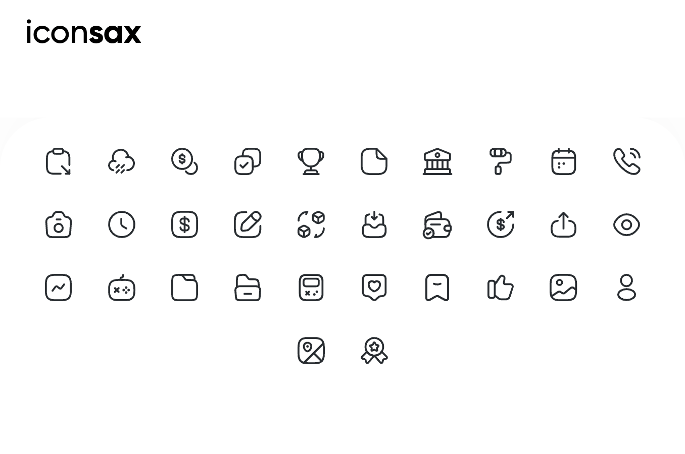 Iconsax icon library