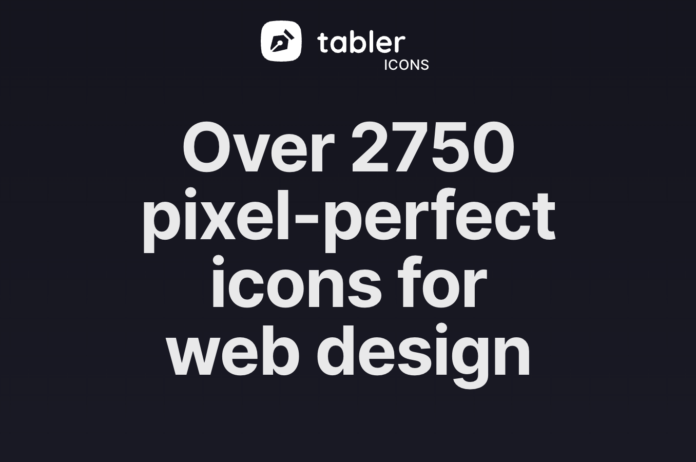 Tabler Icons icon library