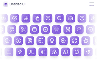 Untitled UI icon set website