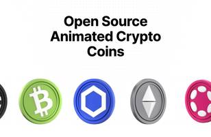 Crypto coins 3D animations