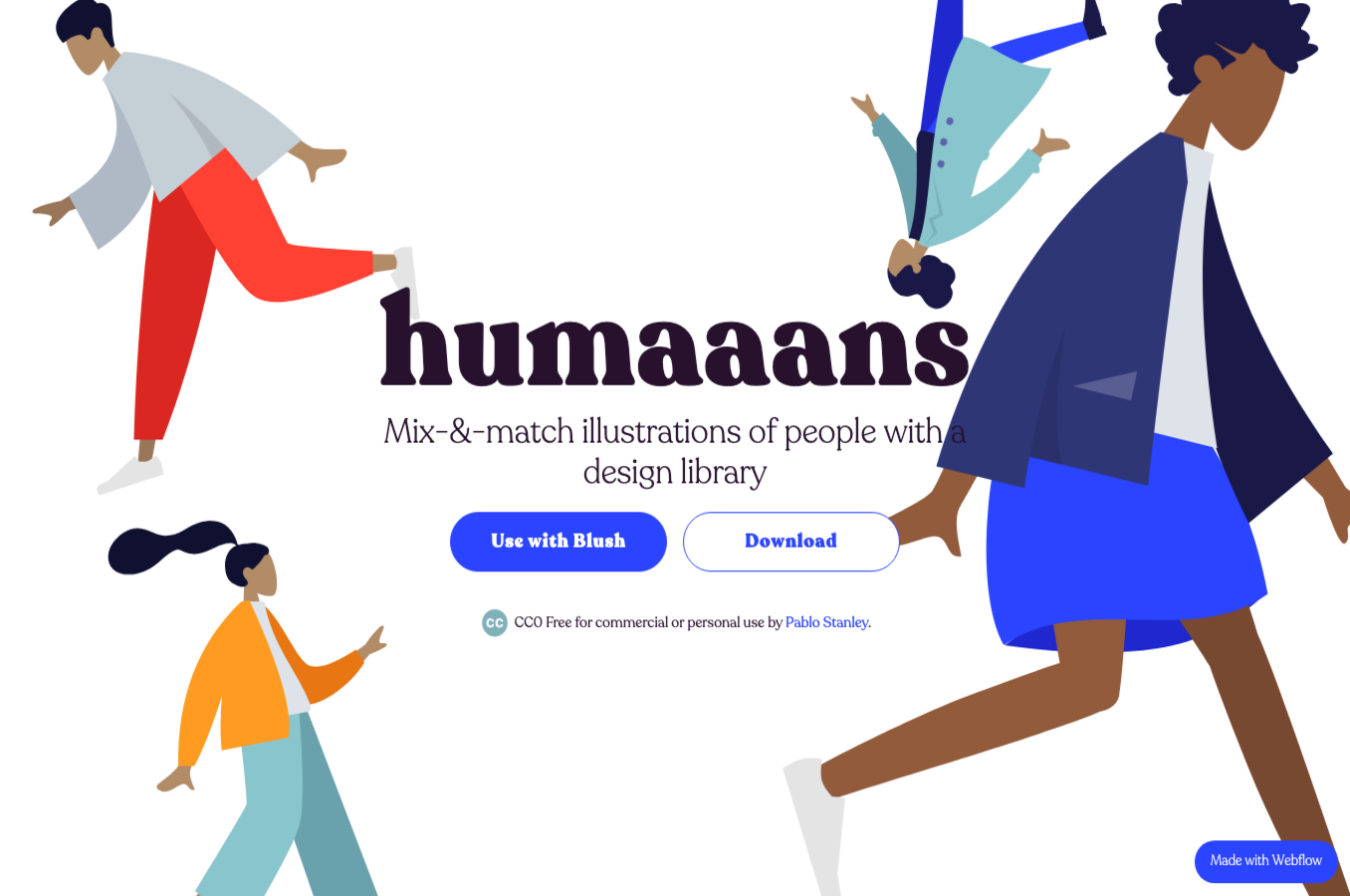 Humaaans illustration library