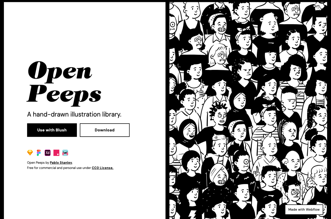 Open Peeps illustration library
