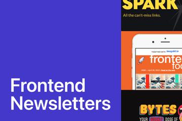 frontend newsletters