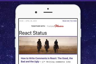React Status newsletter