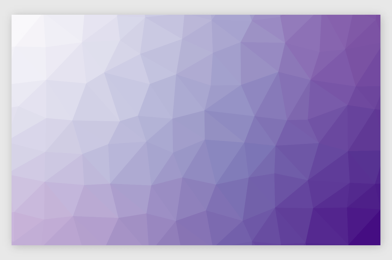 Trianglify pattern generator