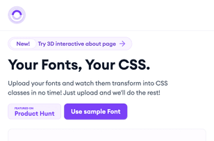 ClassyFont typography tool