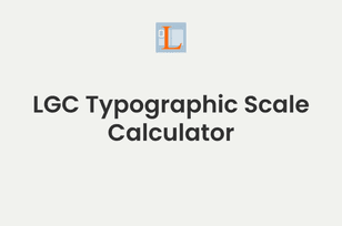 Typographic scale calculator tool