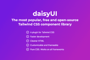 DaisyUI component library website