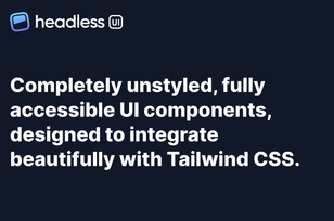 Headless UI component library website