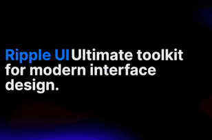 RippleUI UI component library