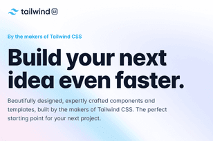 Tailwind UI component library website