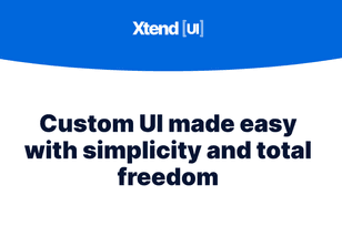 Xtend UI component library website