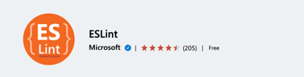 ESLint Visual Studio Code extension