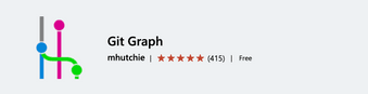 Git Graph Visual Studio Code extension