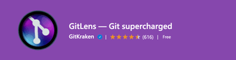 GitLens Visual Studio Code extension