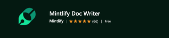 Mintlify Doc Writer VS code extension