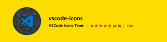 VScode Icons Visual Studio Code extension