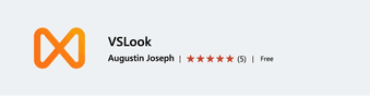 VSLook Visual Studio Code extension