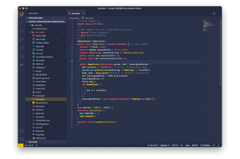 Nanowise Galaxy Visual Studio Code theme