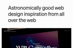 Godly web design inspiration