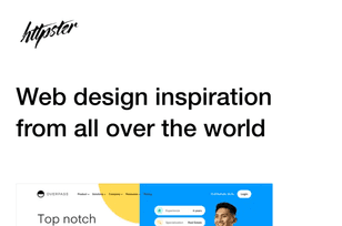 Httpster web design inspiration