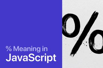 What does % mean in JavaScript